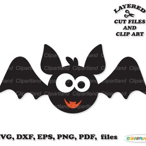 NATYCHMIASTOWE pobieranie. Słodkie pliki svg halloween bat cut i clip art. Do użytku osobistego i komercyjnego. B_4.