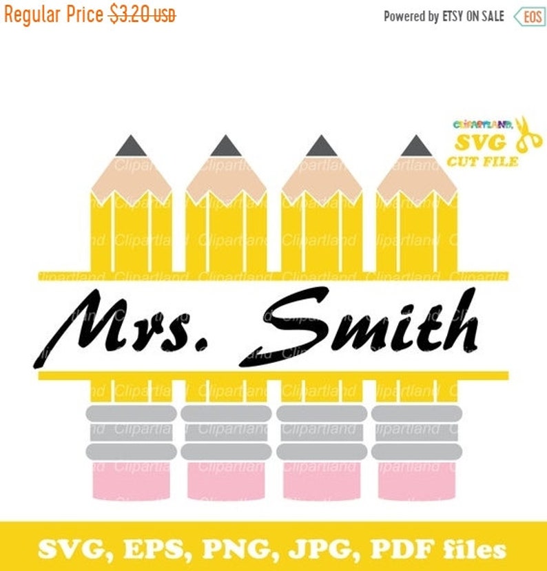 Cpm/_2 Personal and commercial use. Pencil split monogram svg cut file ON SALE INSTANT Download