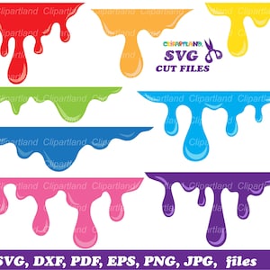 Téléchargement INSTANTANÉ. Bordures dégoulinantes svg fichiers coupés et images clipart. L’utilisation personnelle et commerciale comprenait jusqu’à 500 produits. Db_2.