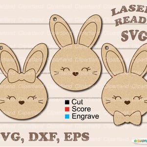 SOFORTIGER Download. Osterhasen Korbanhänger Malset. Personalisierter Anhänger. Schneidedatei für Laser. B_1.