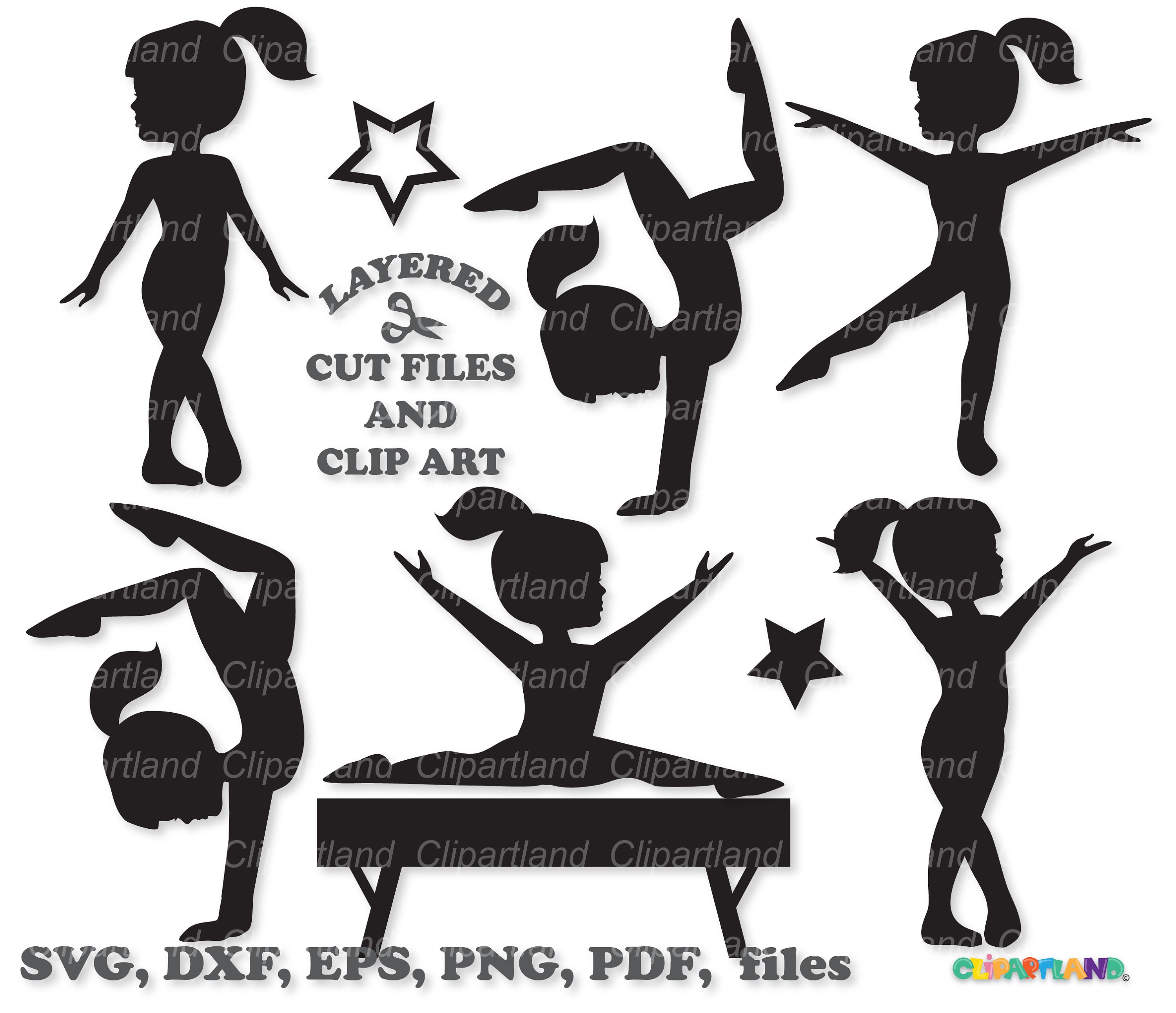 Gymnastics Clipart Borders Frames