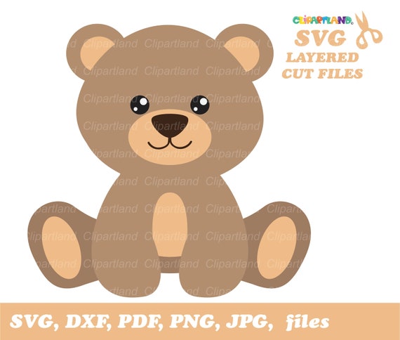 Cute Teddy Bear SVG Cut file by Creative Fabrica Crafts · Creative