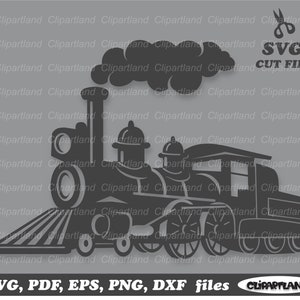 INSTANT Download. Train svg cut files. T_1. Personal and commercial image 2