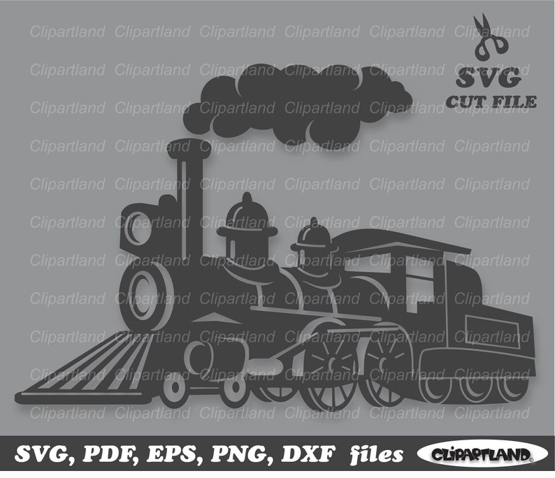 INSTANT Download. Train svg cut files. T_1. Personal and commercial image 2