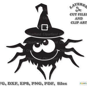 INSTANT Download. Halloween spider svg cut file and clip art. Hs_2. Personal and commercial use.