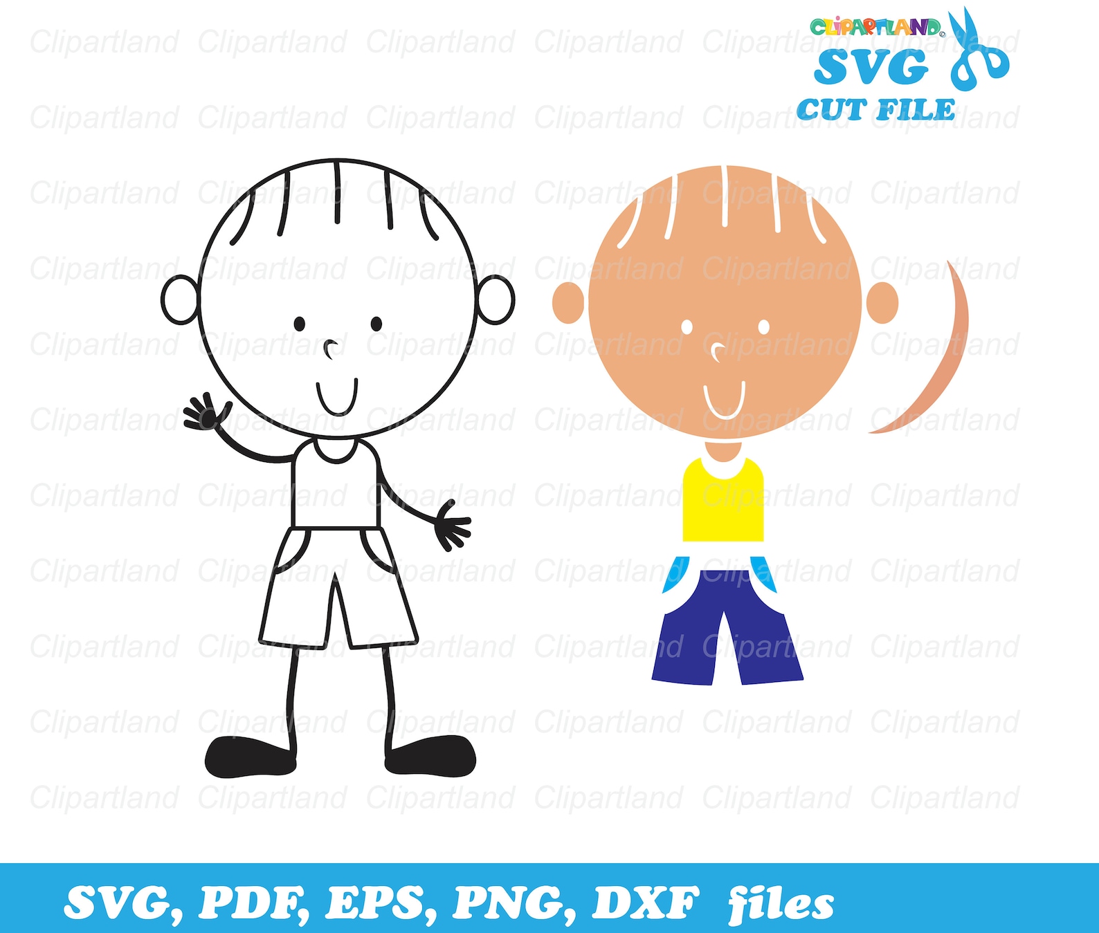 INSTANT Download. Stick Figure Boy Svg Cut Files. Csfb_3. - Etsy