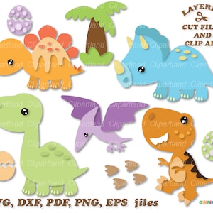 INSTANT Download. Baby dinosaur svg cut file. Dino clip art. Cd_9. Personal and commercial use.