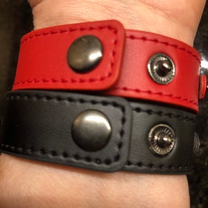 Wristband Nebraska Huskers Genuine Leather image 6