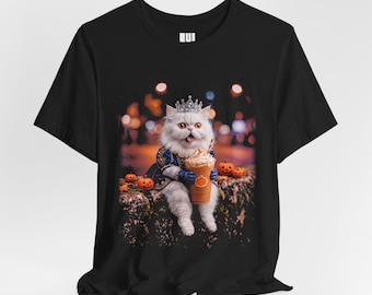 Camiseta de Halloween de Princesa Gata / Camiseta estampada de Princesa Gata Espeluznante / Lindo regalo de disfraz de Halloween