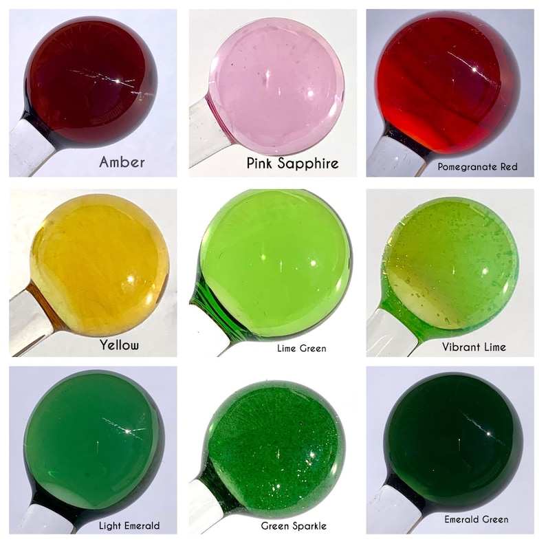 Glass Drink Stirrer / Swizzle Stick Etsy