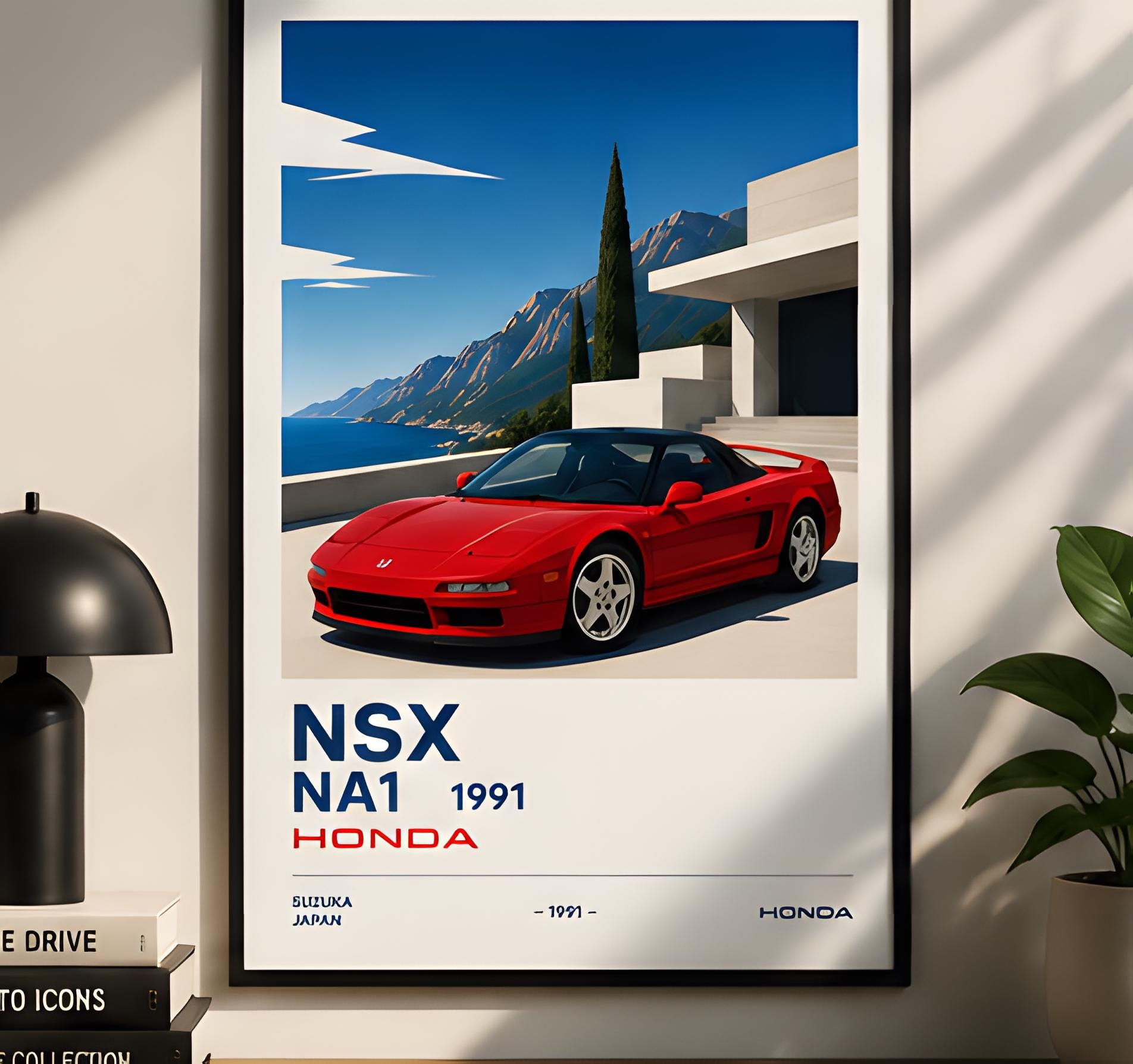 NSX カレンダー　1991年　1992年 Nsx 1991 - Etsy