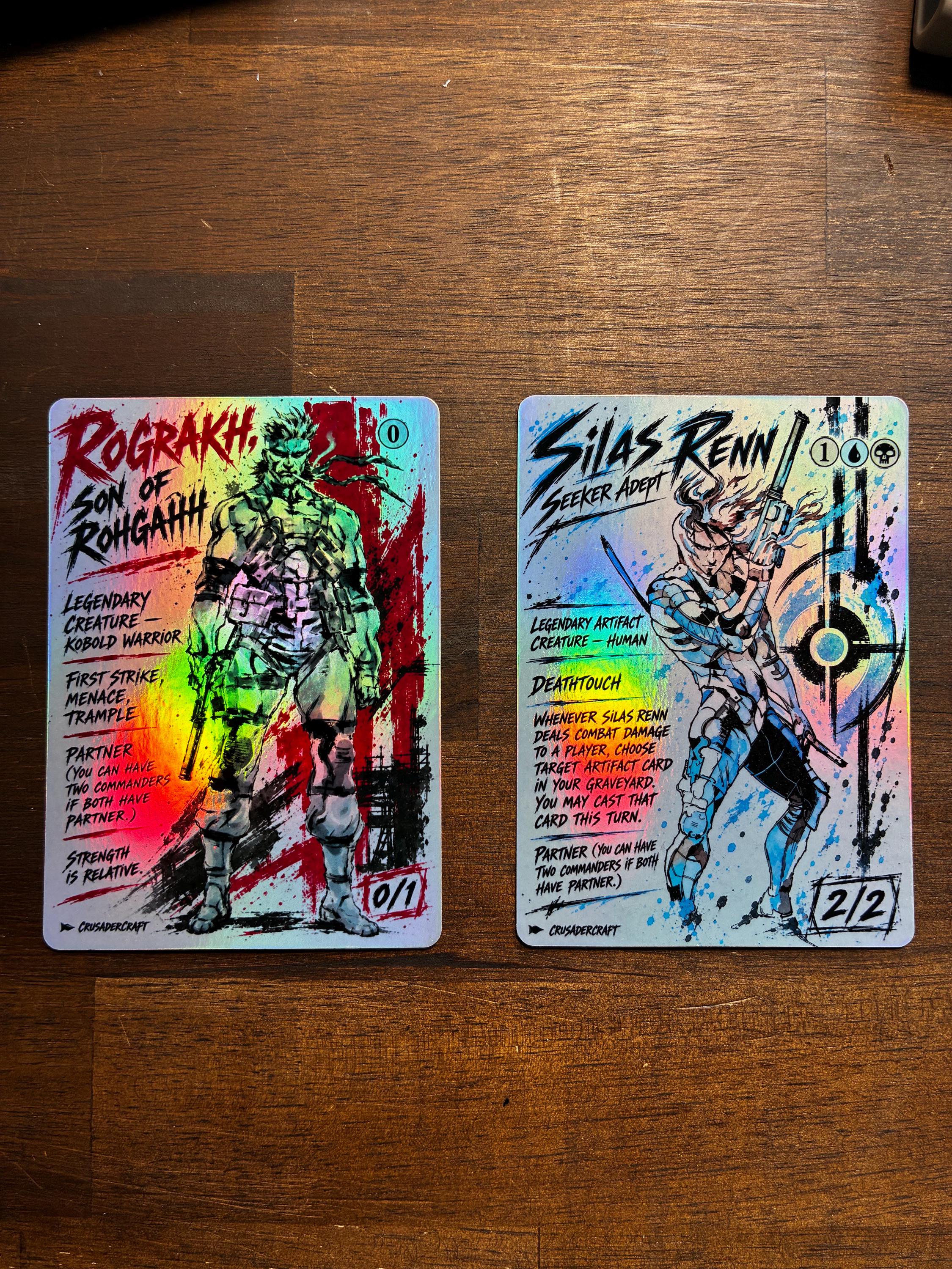 Metal Gear Solid Trading Cards - Etsy