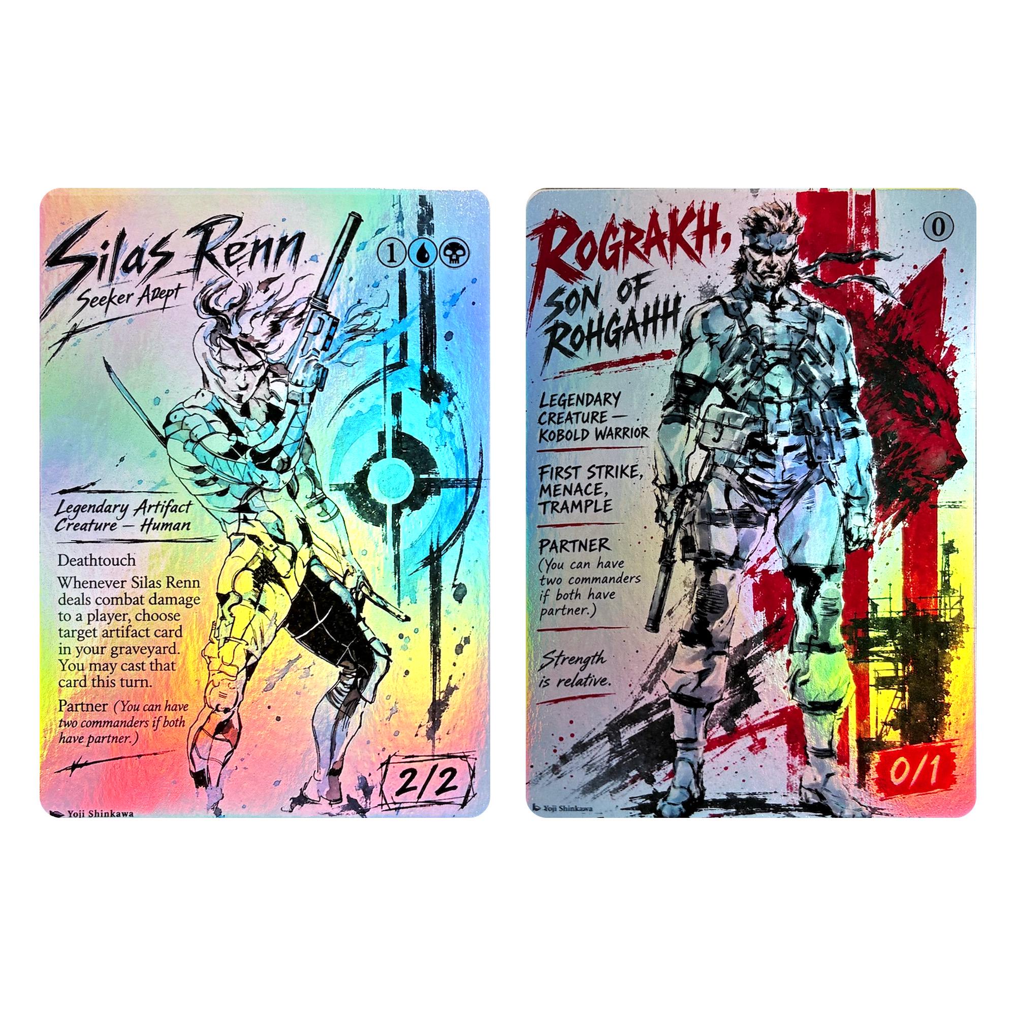 Metal Gear Solid Trading Cards - Etsy