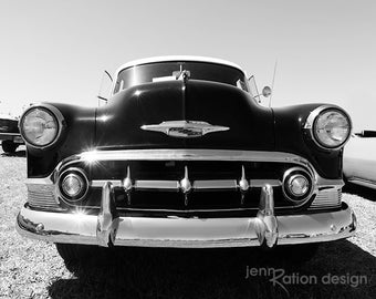 1954 シボレー ベル エア、54 シボレー、クラシックカーの写真