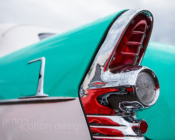 Car Photography, 1955 Buick Century Wall Art, Classic Car Photo