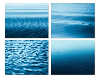 Water Abstract Photography Series, Waves Beach Photography, Water Prints, Ocean Photos, Nautical Decor, Ocean Photo, Water Ripples Photos