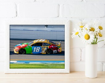 カイル ブッシュの写真、M&Ms カー、NASCAR 写真、レース写真、カイル