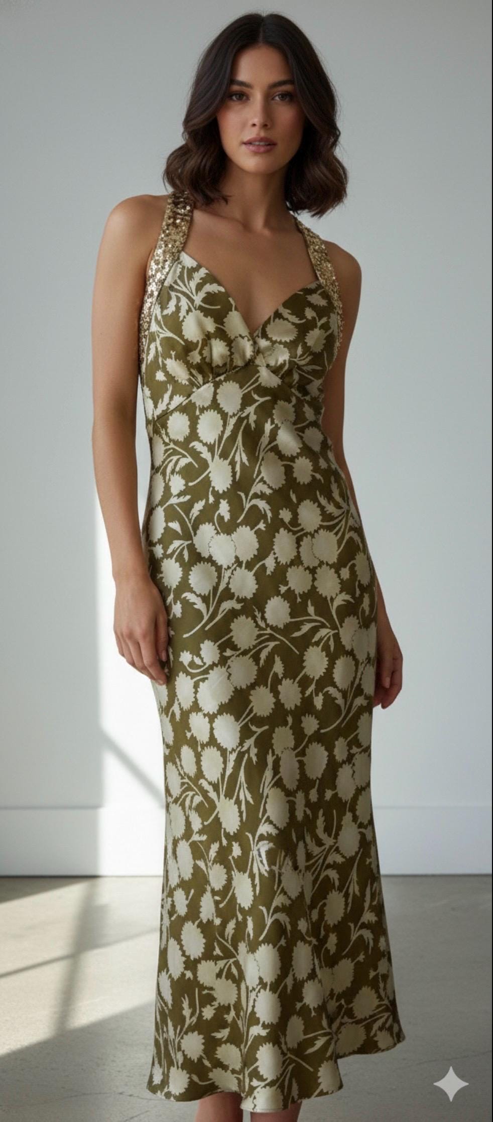 white christmas dresses VERA WANG NWT Gold Sequin Cocktail Dress Size M – alineconsignment