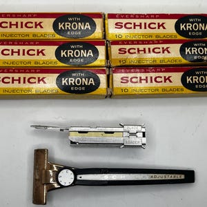 Schick Injector Adjustable Razor - Etsy
