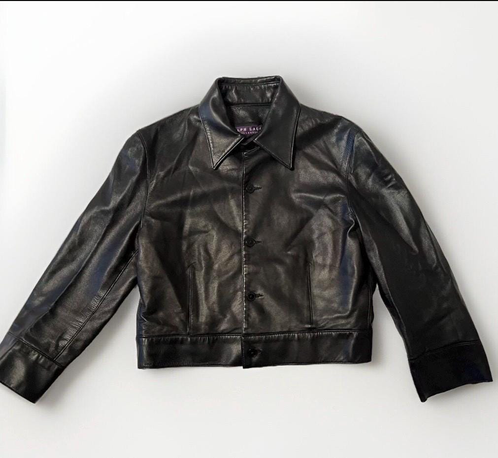 RALPH LAUREN BLACK LABEL ホワイトディナージャケット 古着 Polo Ralph Lauren 「CLASSIC FIT」 黒×白 モノトーン