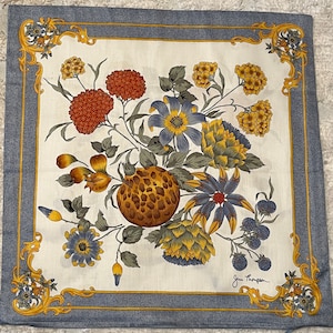 NWT Jim Thompson Floral Botanical Thai Cotton Pillow Covers Signed Set of Four