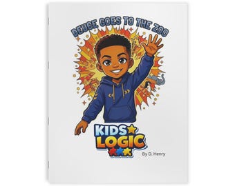 Livro de colorir Deuce Vai ao Zoológico