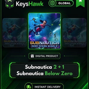 Subnautica 2 Deep Ocean-paket (+ Subnautica 1 + Below Zero) — Offlinekonto PC Steam | Global | Omedelbar leverans