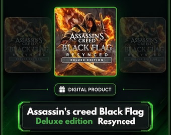 Assassin's Creed Black Flag Resynced - Deluxe Edition | — PC Steam Offline Account  | Global | Instant Delivery
