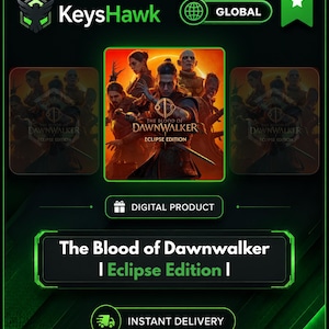 Dawnwalkers blod | Eclipse Edition — Offlinekonto PC Steam | Global | Omedelbar leverans