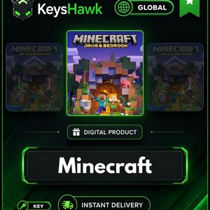 Minecraft: Java & Bedrock Edition — Chiave di attivazione per PC su Microsoft Store | GLOBALE | Consegna immediata