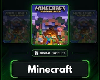 Minecraft: Java & Bedrock Edition — PC Microsoft Store Key  | GLOBAL | Immediate Delivery