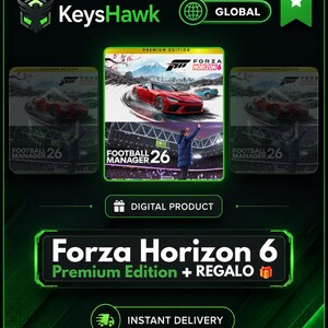 Forza Horizon 6 - Premium Edition + FM 26 Gratis — Offline PC Steam-konto | Globalt | Omedelbar leverans