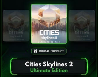 Cities Skylines 2 - Ultimate Edition | — PC Steam Offline Account  | Global | Instant Delivery