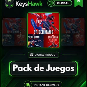 MARVEL'S Spider-Man 2 + Spider-Man: Miles Morales + Spider-Man: Remastered — Offlinekonto PC Steam | Global | Omedelbar leverans