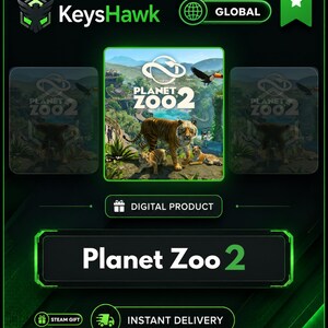 Planet Zoo 2 — PC Steam-present — Direkt till ditt konto | Europa + USA | Omedelbar leverans
