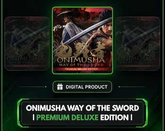 Onimusha Way Of The Sword | Édition Premium Deluxe — Compte Steam PC hors ligne | Mondial | Livraison immédiate