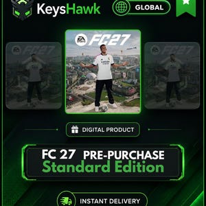 FC 27 Standard Edition - Förbeställning | — Fullständig åtkomst online PC Steam-konto | Global | Omedelbar leverans