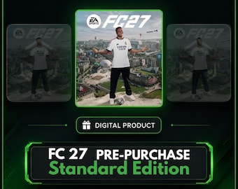 FC 27 Standard Edition - Pre Purchase | — Full Access Online PC Steam Account  | Global | Immediate Delivery