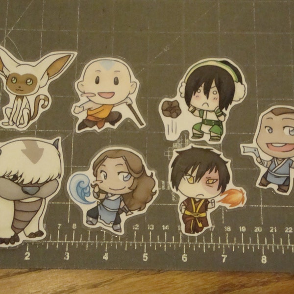 Avatar the Last Airbender Door Chibi Set