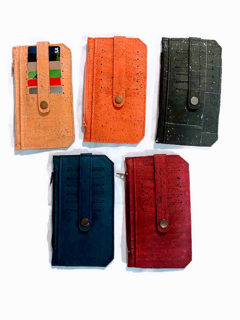 Credit Card Wallet With ID Window Minimalist Wallet for Etsy