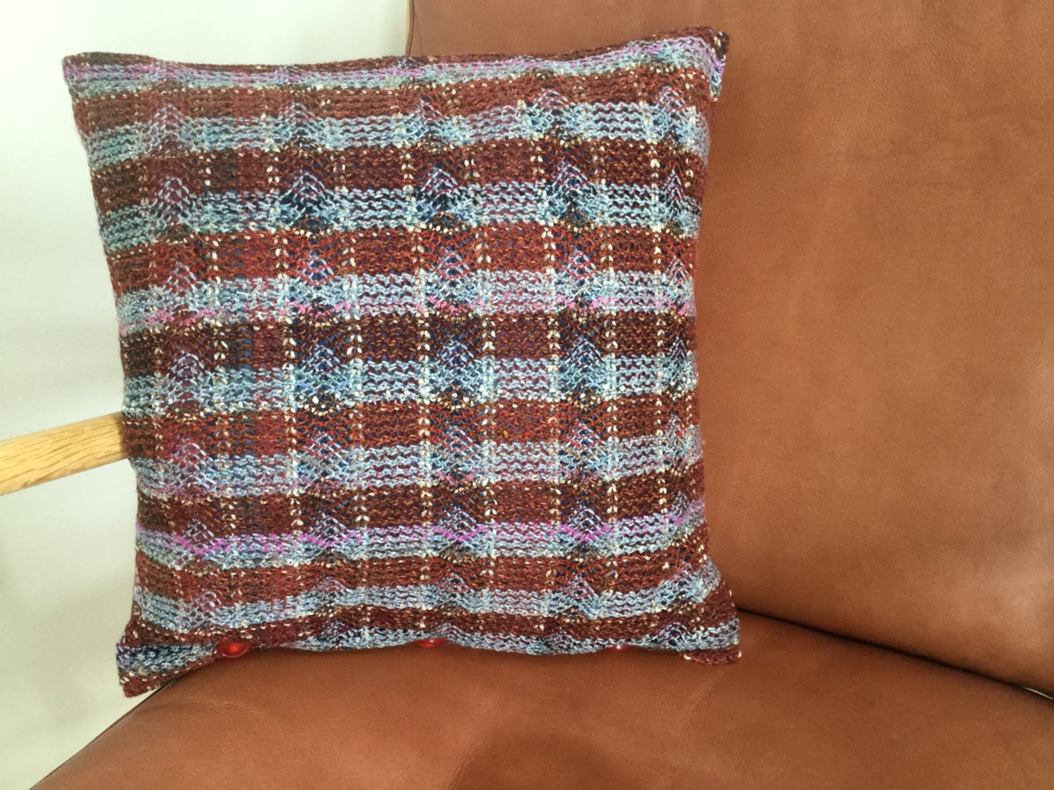 One of a kind - pillow case sewn from MISSONI fabric
