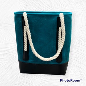Sac fourre-tout cousu avec du cuir pull-up Crazy Horse