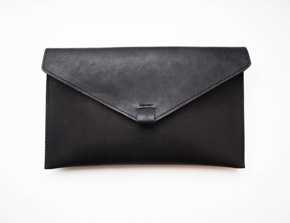 black envelope purse
