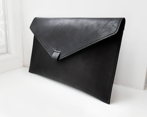 Standard Leather Envelope Clutch Bag – The Leather Satchel Co. (USA)