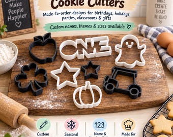 Cortador de galletas personalizado