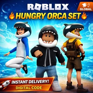 Roblox Hungry Orchid Set-kod | Global | Digital kod | Automatisk onlineleverans