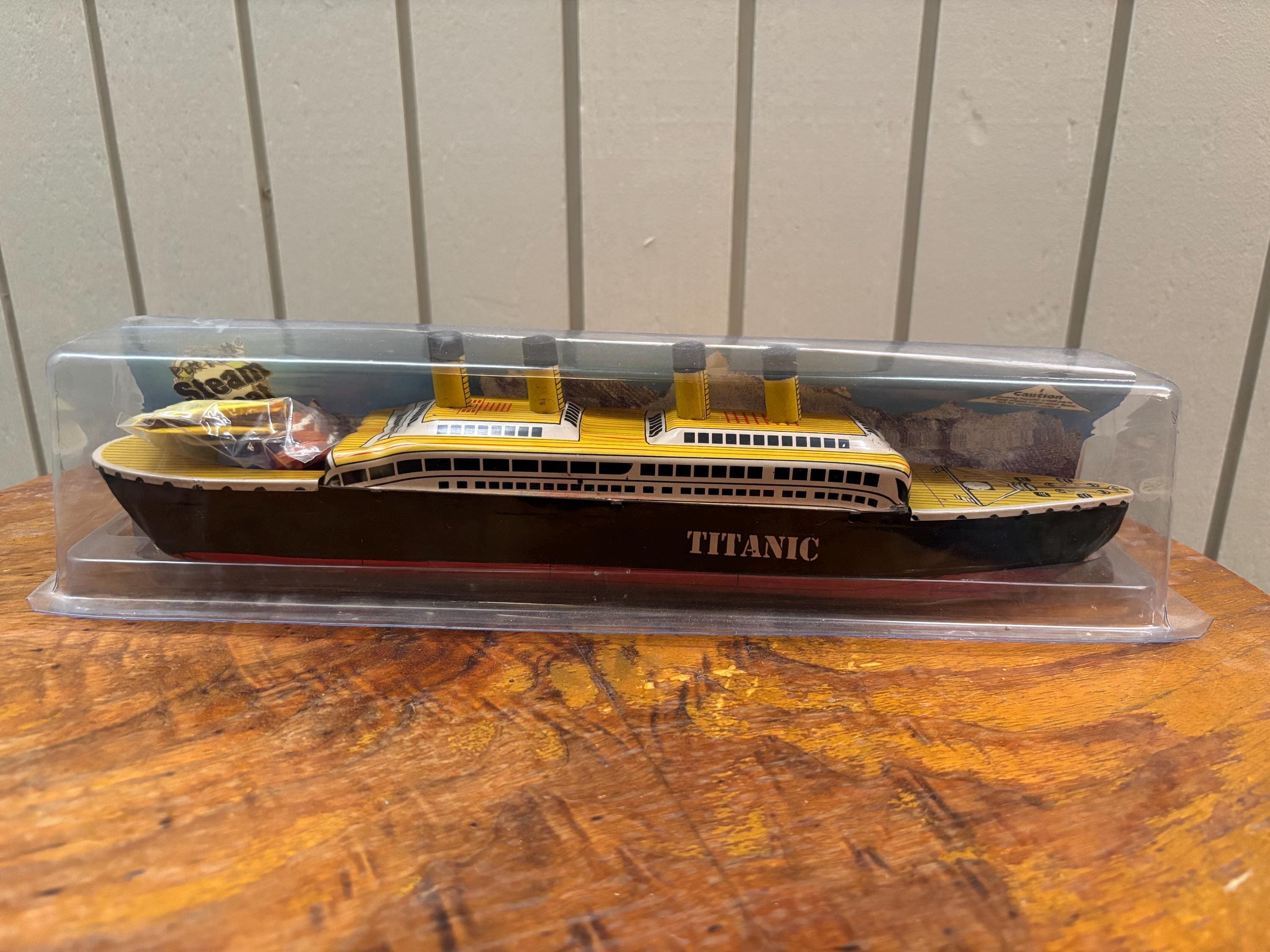 Japan tin toy boat - Etsy 日本