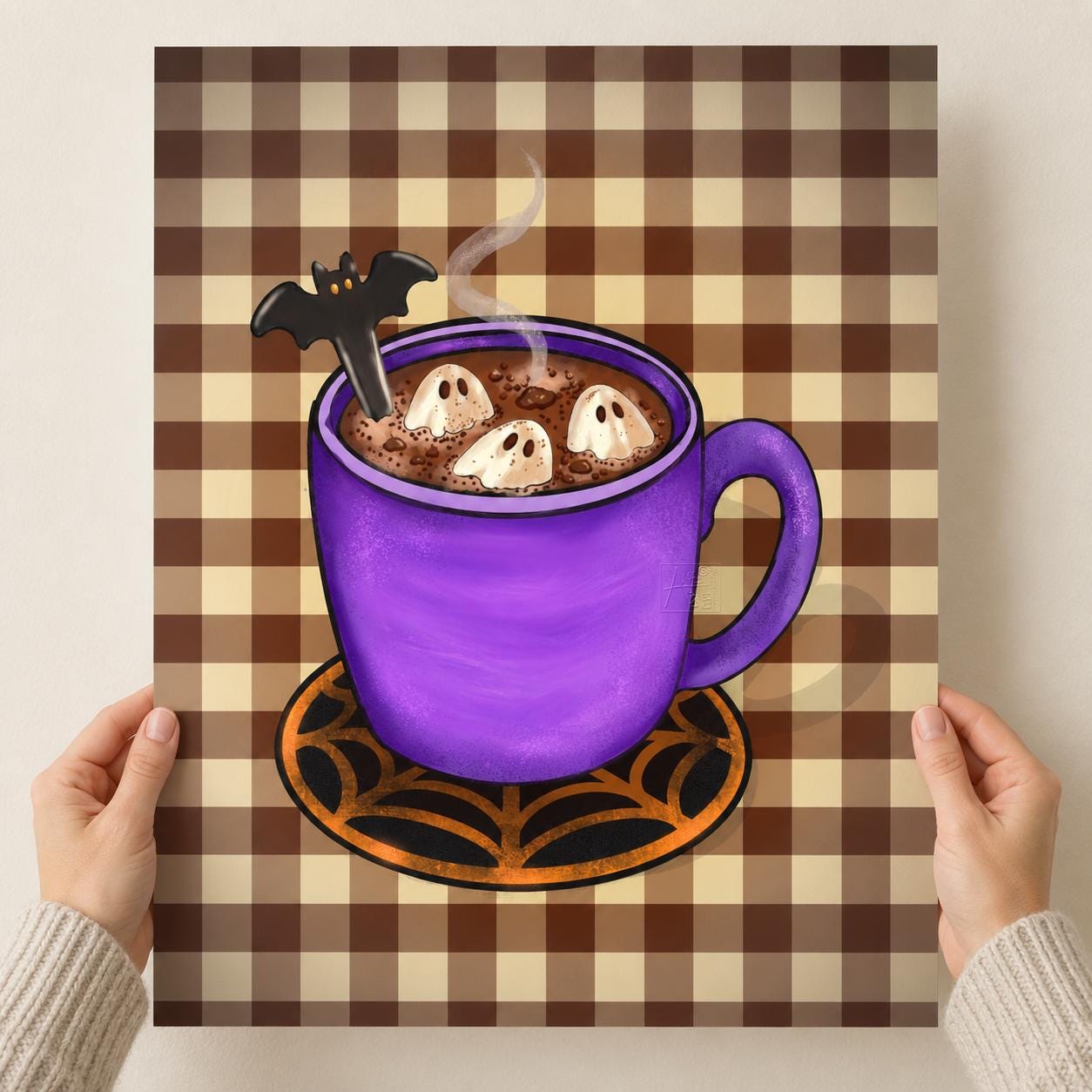GHOST-MALLOWS: Original Digital Print