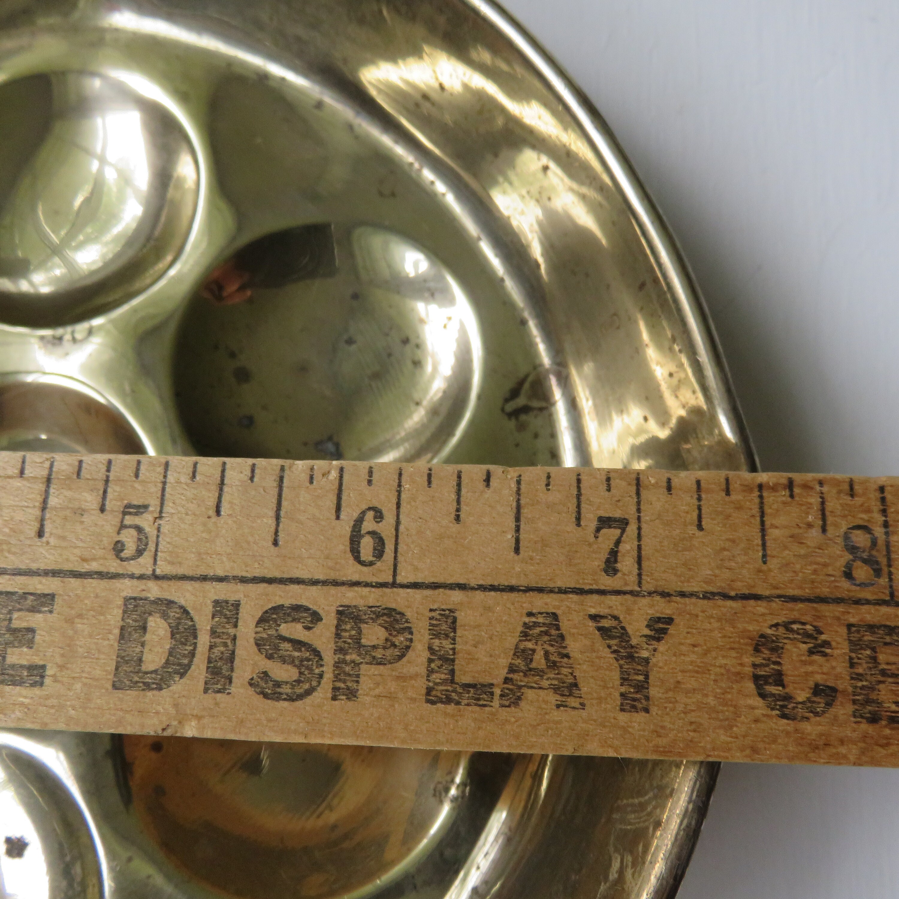 Latón sólido y hierro forjado negro siete huevos cazador | Etsy