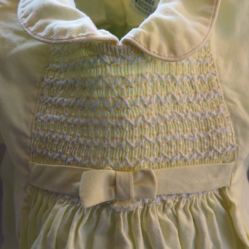 Nanette Guaranteed to Wash and Wear Babe Frock 12 MO